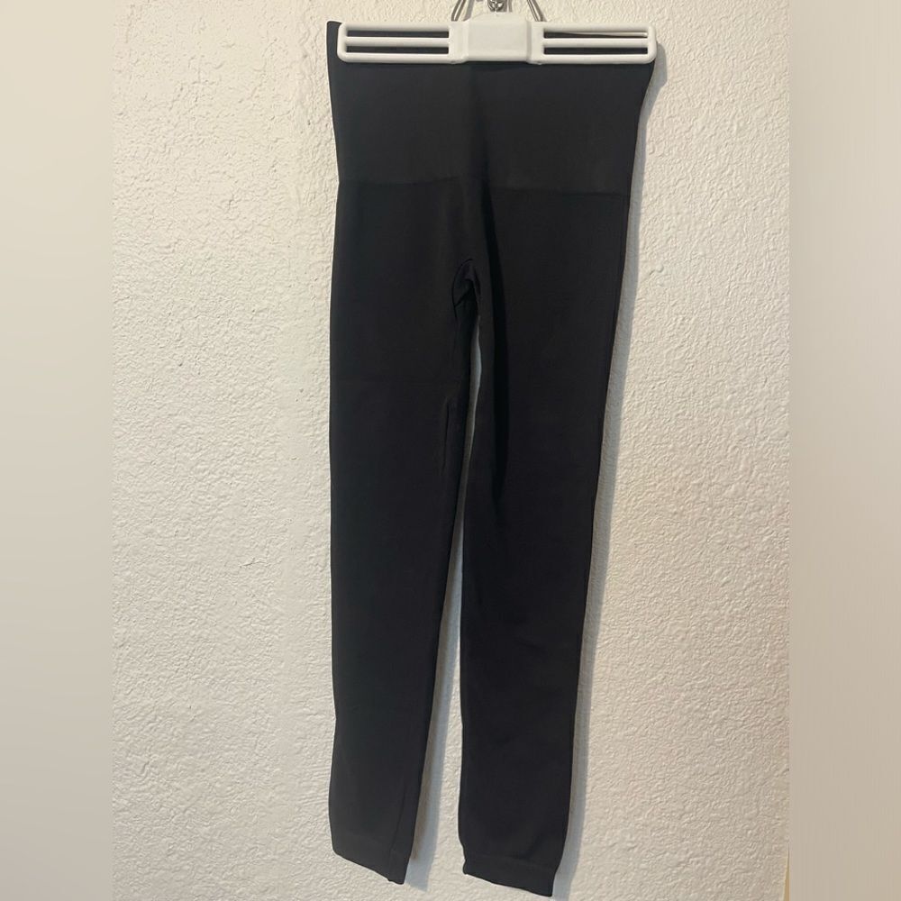 SPANX look at me now black leggings sz M